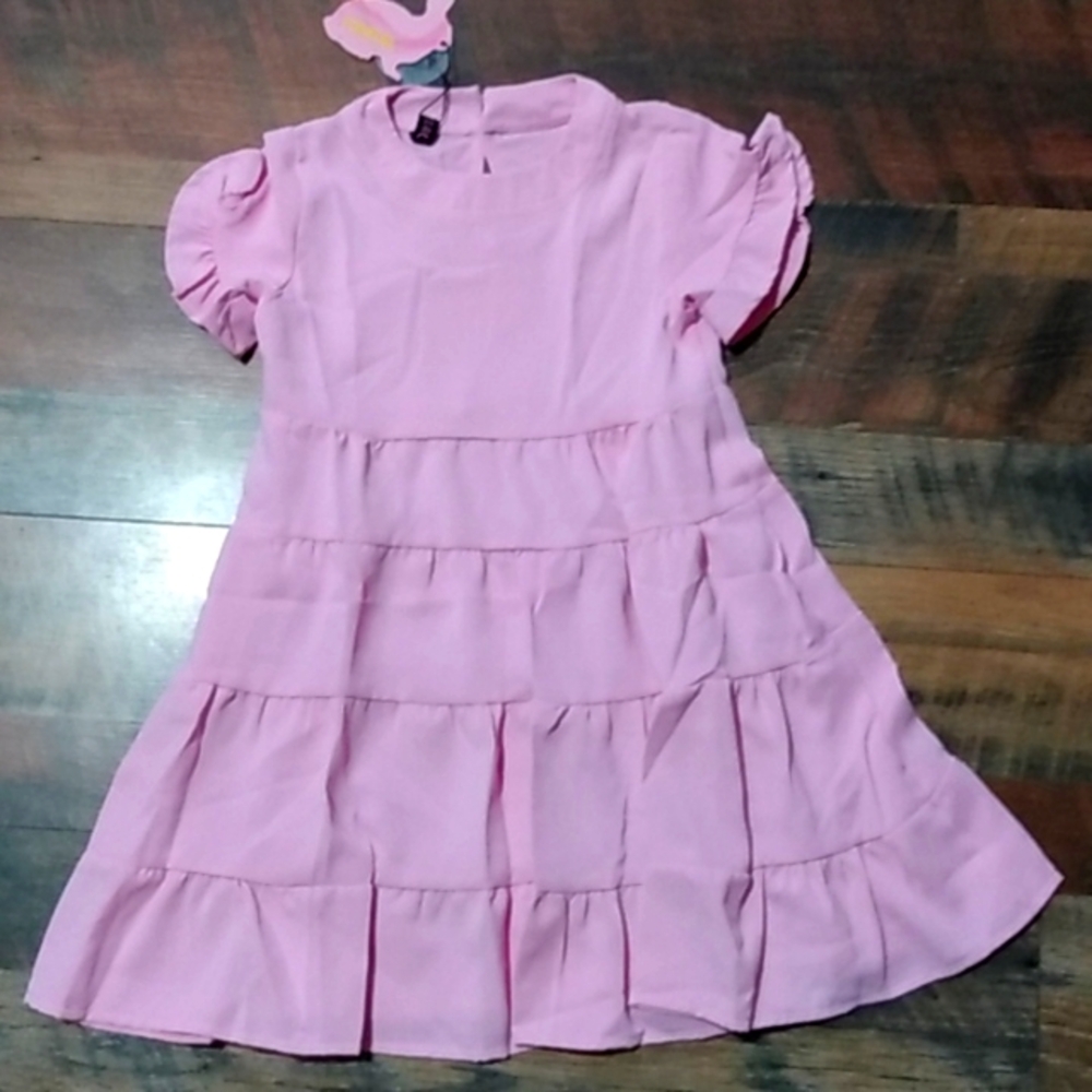 new girls pink dress